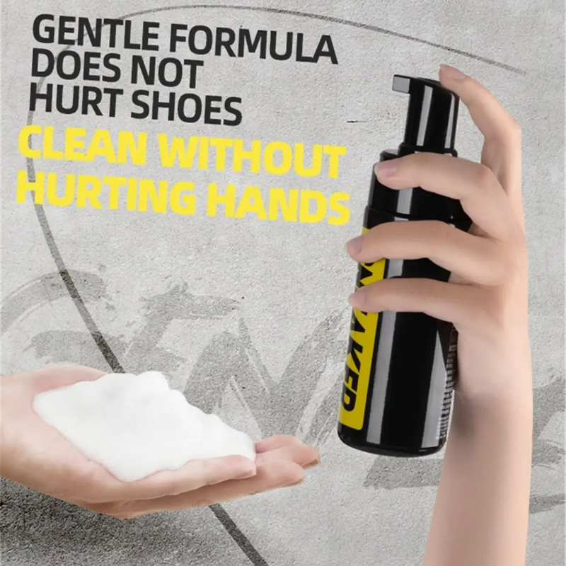 White Sneaker Care Kit - Kit de nettoyage de mousse pour