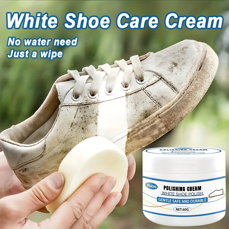 White Sneaker Care Kit - Crème pour chaussures blanche IFUBO :