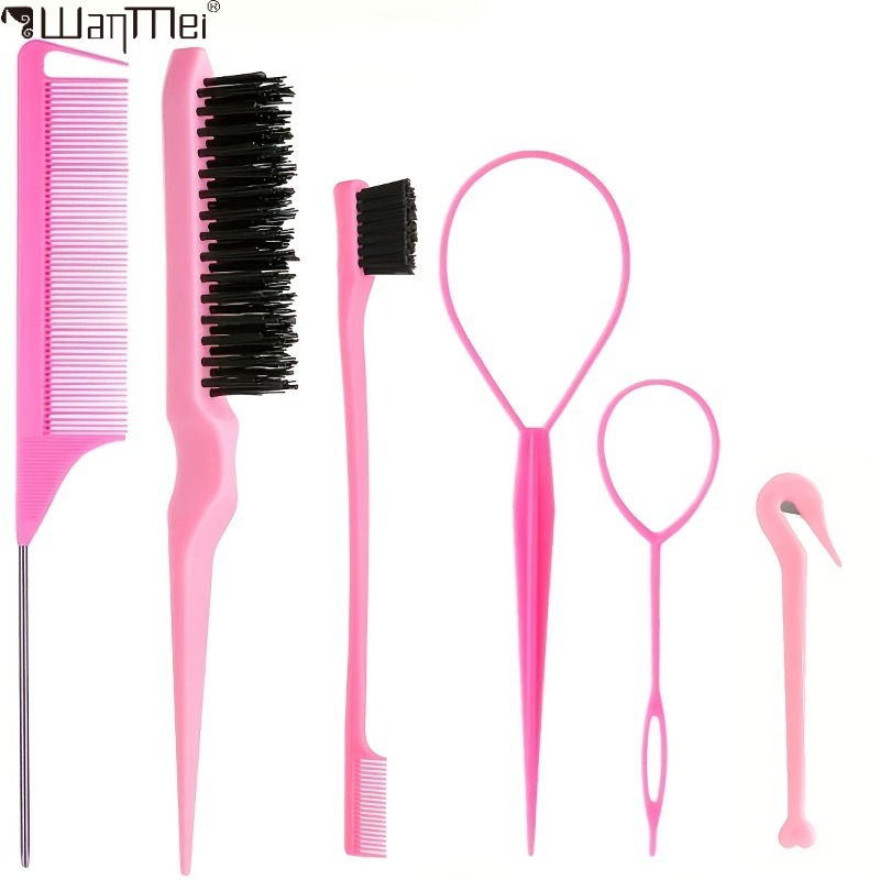 Brush Bristle Set - Ensemble de 6 outils professionnels de