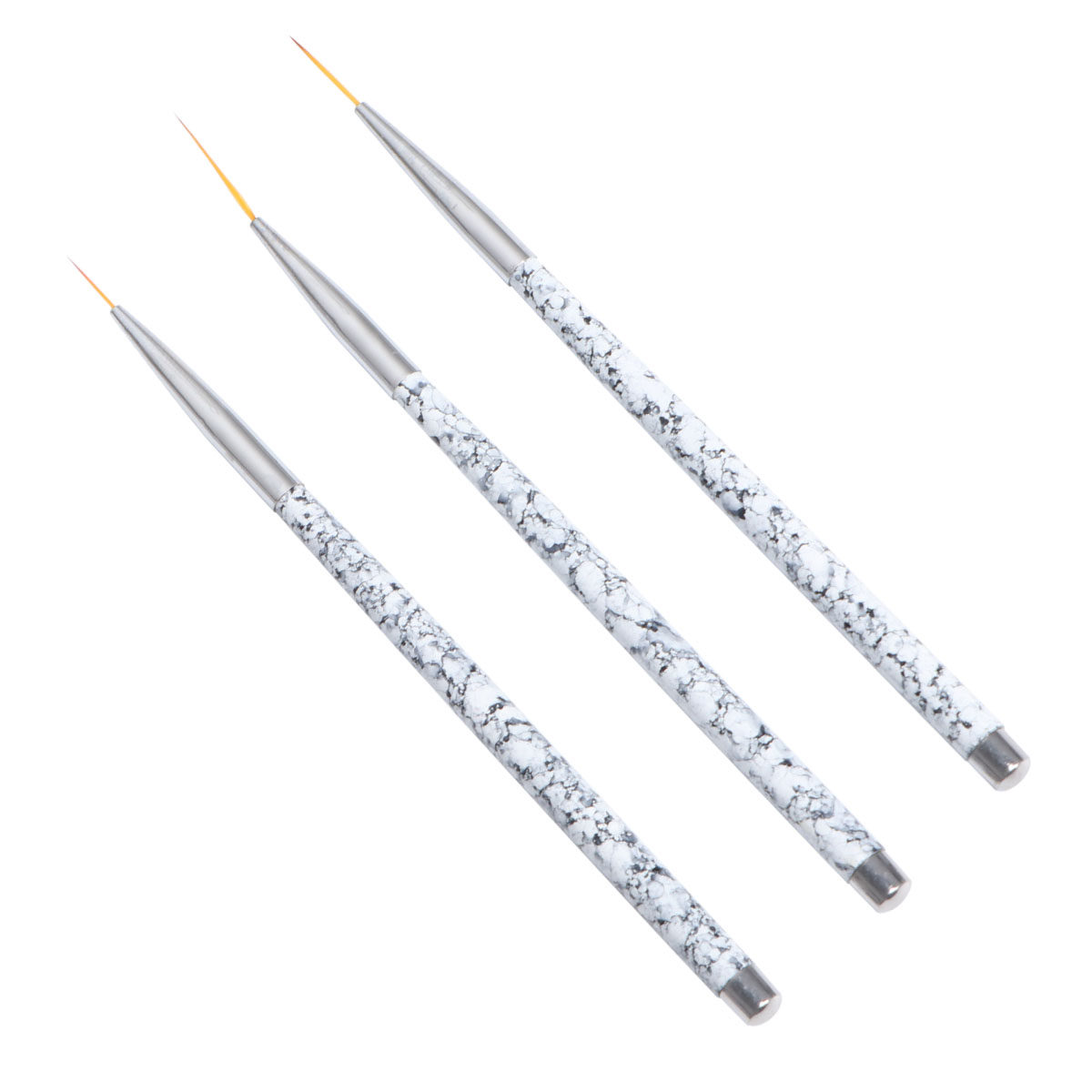 Brush Bristle Set - Ensemble de 3 pinceaux pour nail