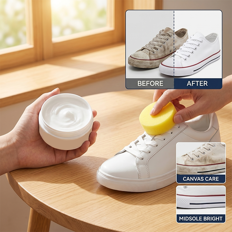 YUNLIWEI Crème Nettoyante Blan - The Sneaker Care avis et prix
