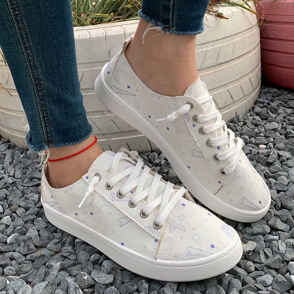 Baskets blanches décontractées - On Sneaker Care avis et prix