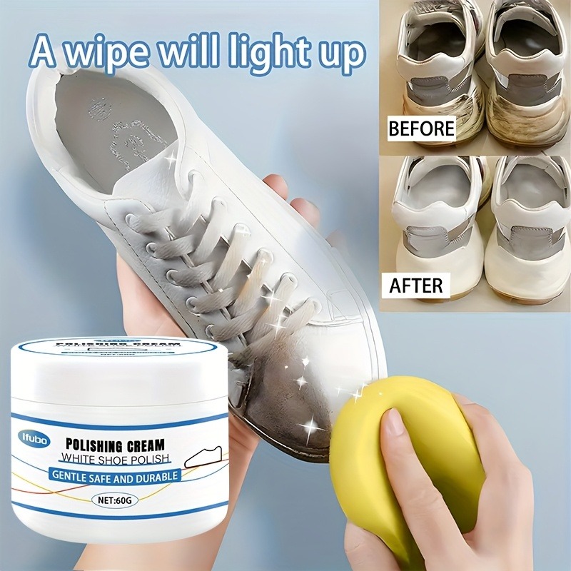 Crème pour chaussures blanche  - White Sneaker Care Kit avis et prix