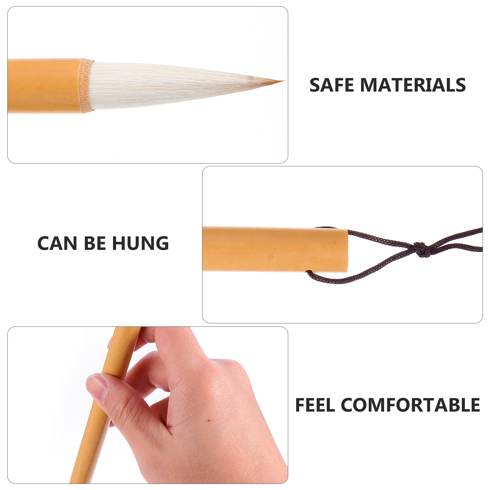 Ensemble de pinceaux de callig - Brush Bristle Set avis et prix