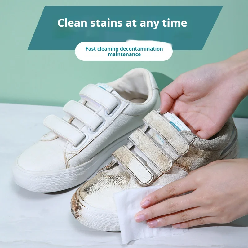 Lingettes nettoyantes pour cha - White Sneaker Care Kit avis et prix