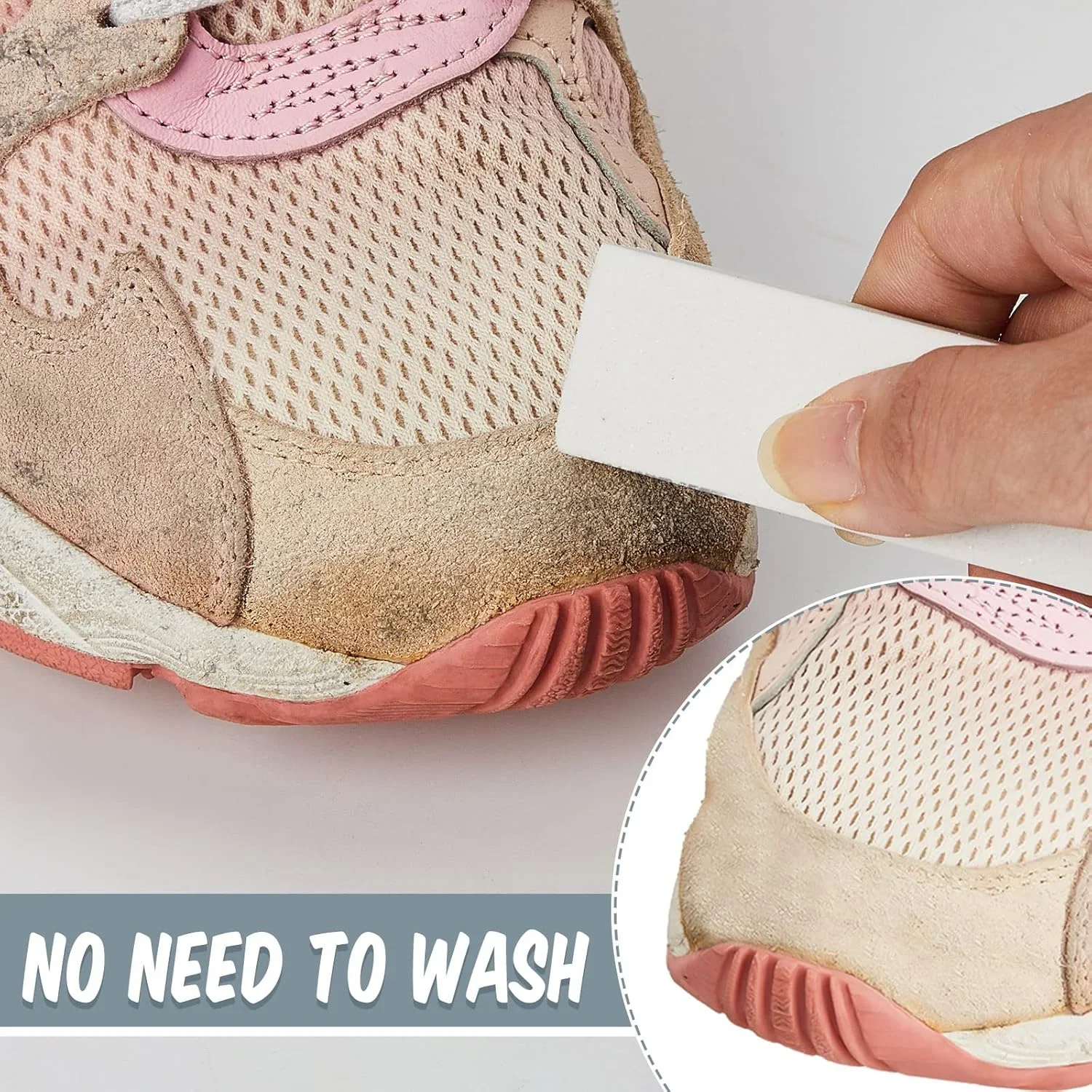 Gommes effaceuses portables et - White Sneaker Care Kit avis et prix